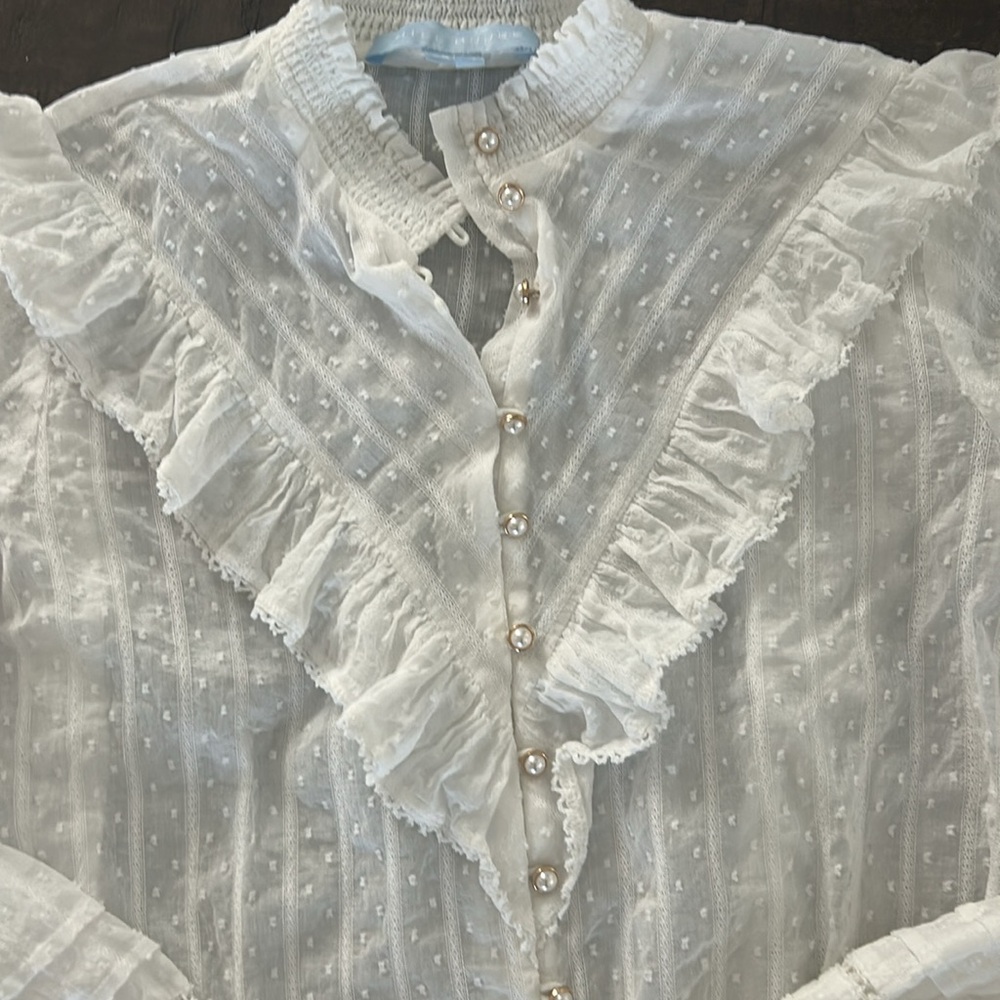 Hillhouse blouse XS - Picture 2 of 3